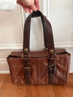 Vintage Coach turnlock handbag 10953
